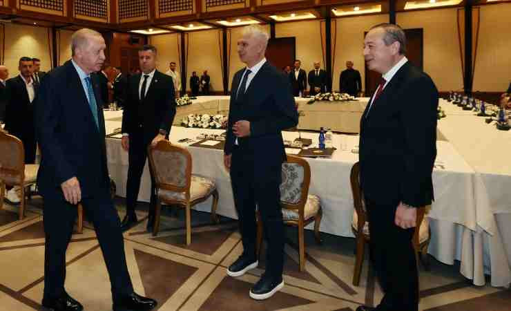 Gençlerbirliği'nden Cumhurbaşkanı Erdoğan'a ziyaret
