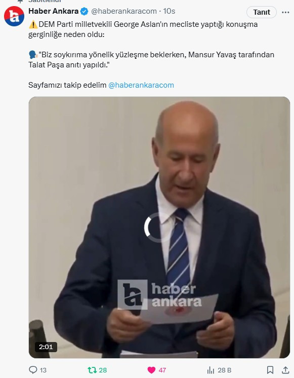 Yusuf Halaçoğlu Haber Ankara'da cevap verdi: Ermeni Soykırımı yok, yeter artık sıktınız!