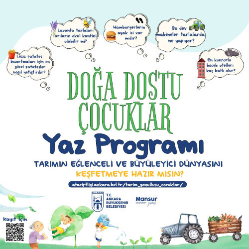 ABB, Ata Çiftliğinde Doğa Dostu Çocuklar Yaz Programı düzenleyecek - Resim : 2