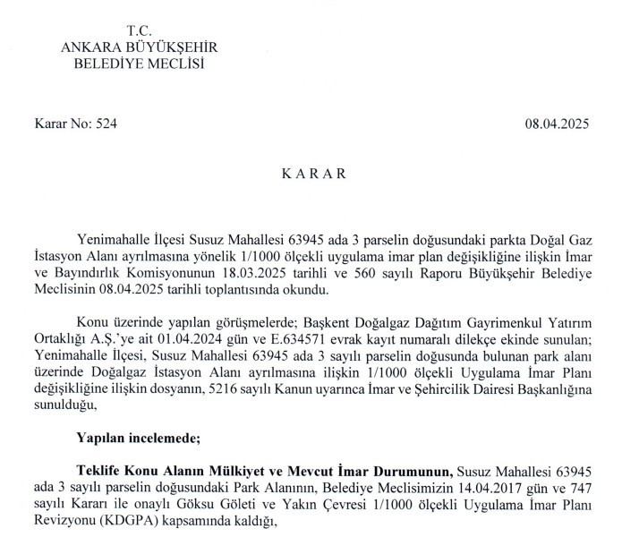 ABB'den 7 ilçede imar planı değişikliği! Etimesgut, Ayaş, Yenimahalle listede - Resim : 2