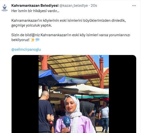 Kahramankazan Belediyesi eskilerden öğrendi: İşte köylerin eski isimleri!