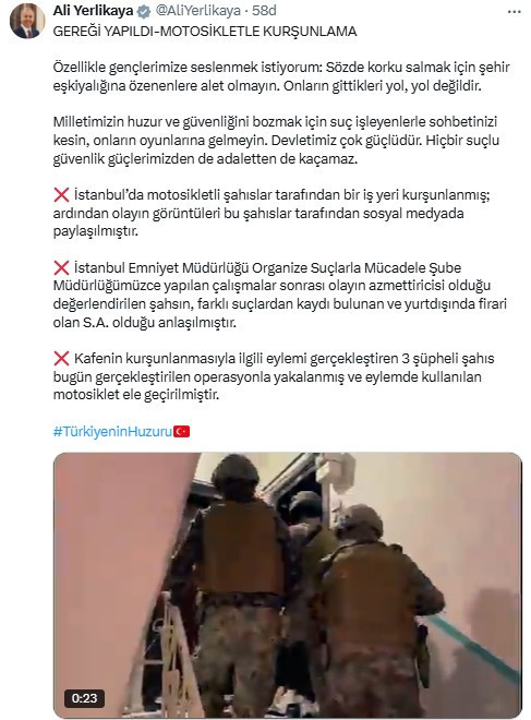 Bakan Yerlikaya gençlere seslendi: 'Alet olmayın'