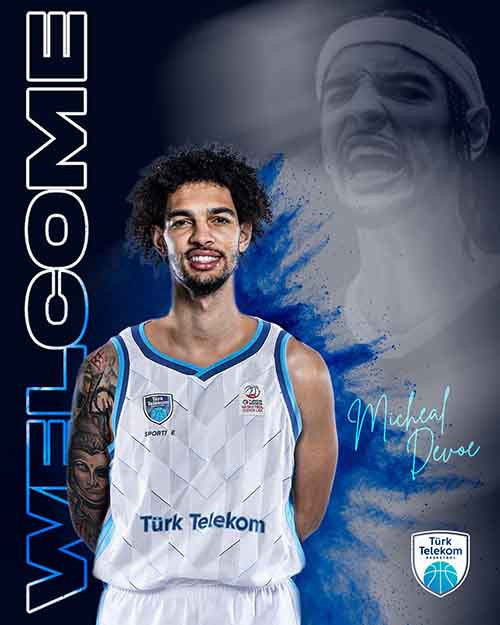 Türk Telekom ABD'li şutör Micheal Devoe'yu transfer etti
