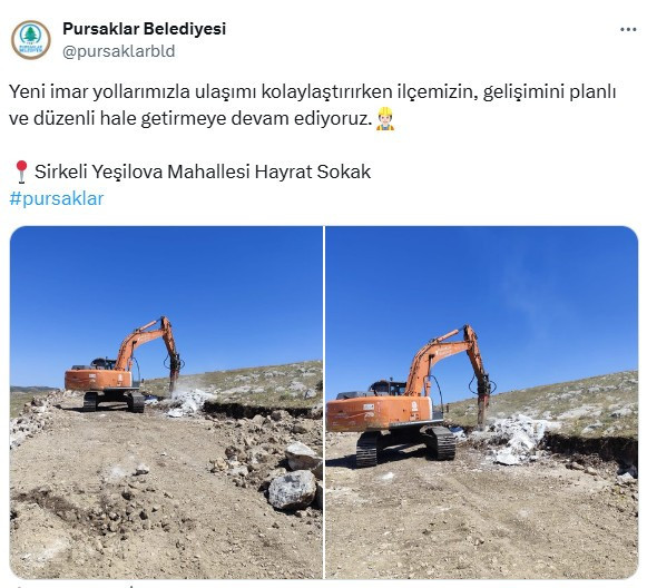 Pursaklar Belediyesinden ulaşım projeleri: yeni imar yolları açıyor