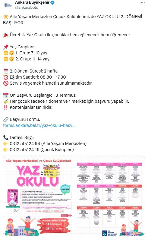 ABB'den ücretsiz yaz okulu duyurusu: Ön başvurular başladı