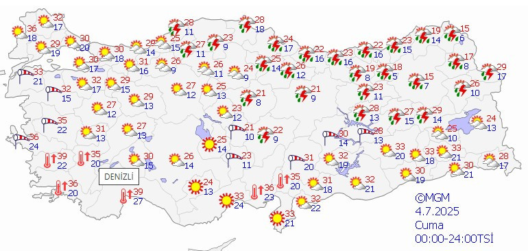 Meteoroloji ve AFAD peş peşe uyardı! 18 ilde üst düzey alarm ilan edildi çok kuvvetli olacak - Resim : 2