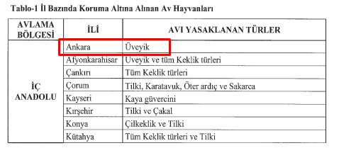 2025 - 2026 av sezonu için Ankara duyurusu geldi! İşte MAK kararları