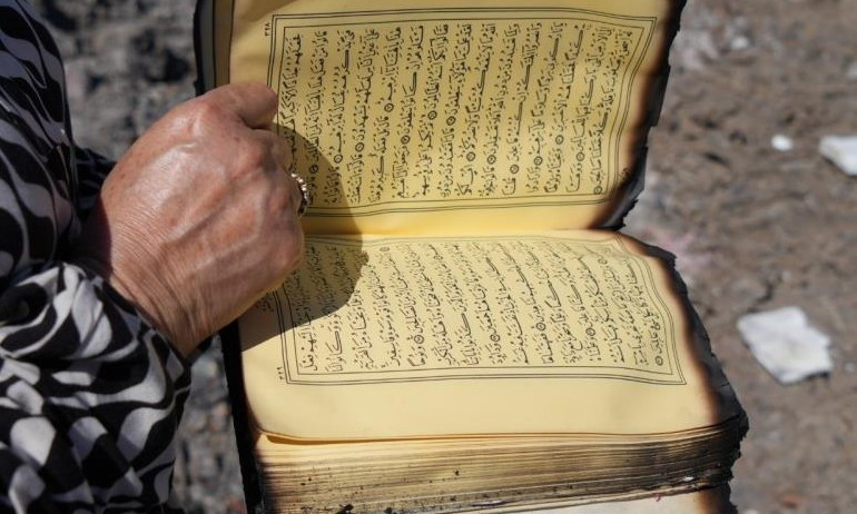 Sincan'da küle dönen evde sadece Kur'an-ı Kerim yanmadı!
