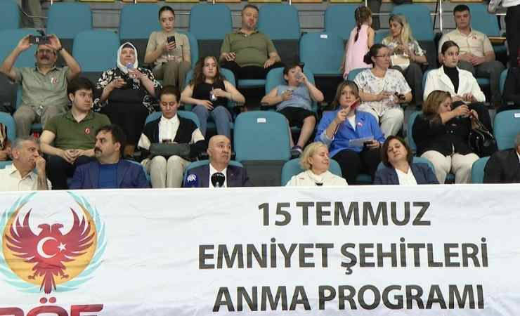 Ankara'da 15 Temmuz'da şehit olan polisler için anma töreni yapıldı