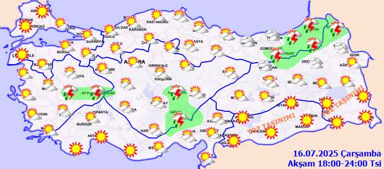 Meteoroloji uyarı üzerine uyarı yayımladı: Çamur yağmuru bekleniyor! - Resim : 3
