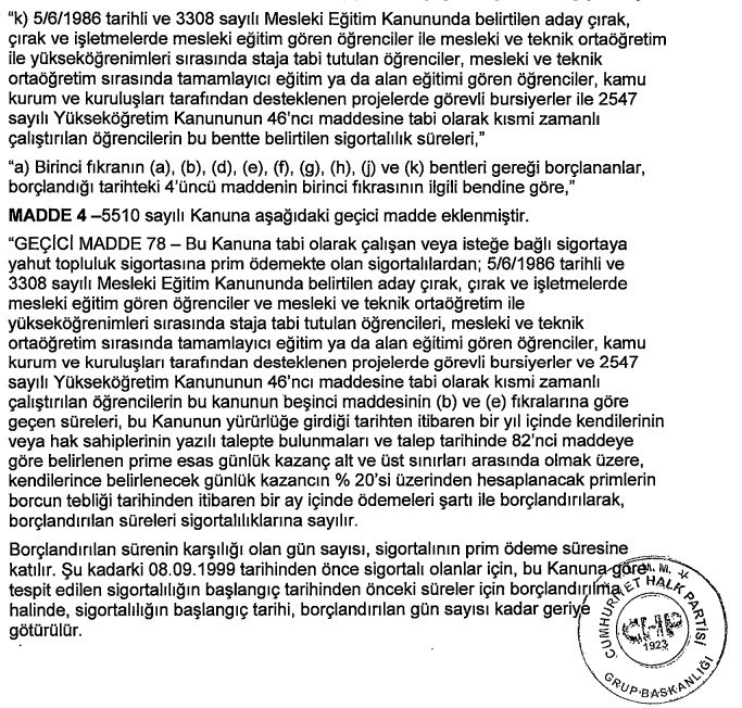 Mini EYT paketi TBMM'ye sunuldu! Staj ve çıraklık sigortası mağdurları son dakika duyuruldu
