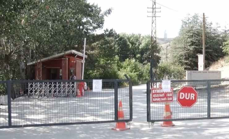 Ankara Valiliği Eymir Gölü'ne girişleri kapattı