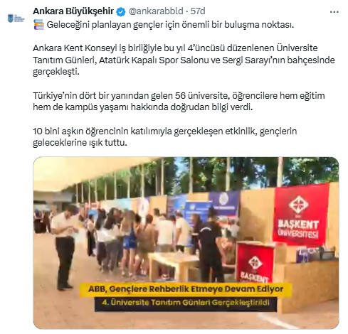 ABB 4'üncü Üniversite Tanıtım Günleri etkinliğini düzenledi!