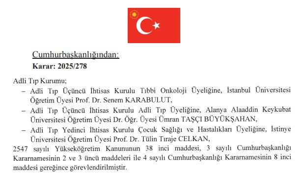 Cumhurbaşkanı Erdoğan'dan 30 Temmuz tarihli Atama Kararları - Resim : 2