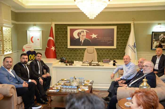 Ümit Özdağ'dan Kahramankazan Belediyesi'ne ziyaret! - Resim : 4