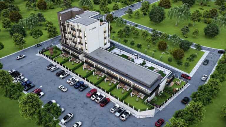 Ankara'da isteyene bahçeli villa isteyene balkonlu daire: Park Suit konut projesi - Resim : 4
