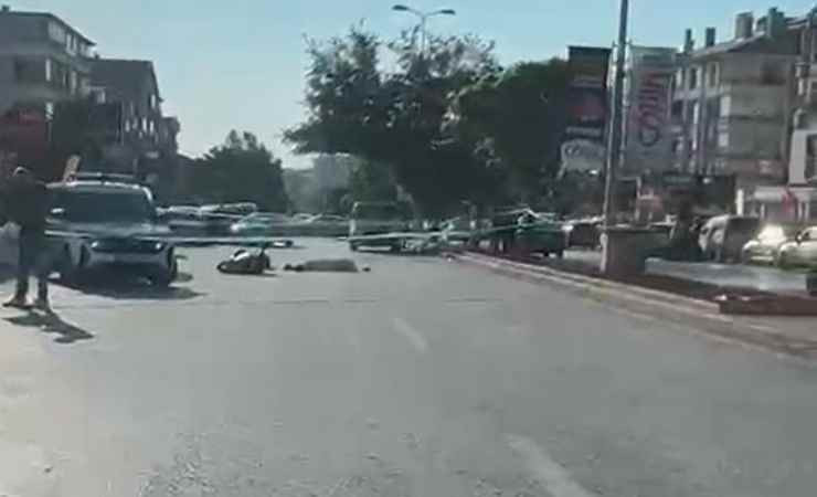 Altındağ'da trafik kazasında motosiklet sürücüsü hayatını kaybetti