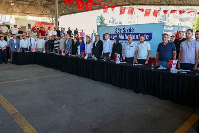 Keçiören Belediyesi halk meclisi Ufuktepe Pazar Alanı'nda kuruldu - Resim : 2