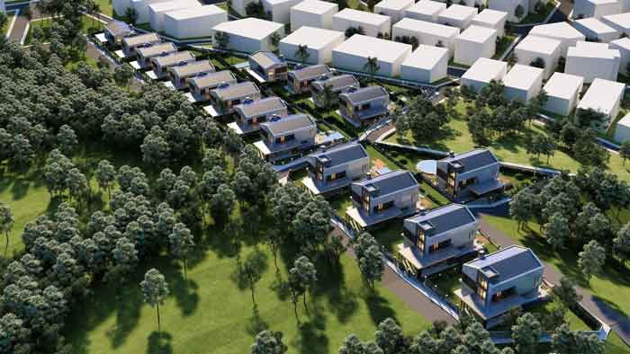 Gölbaşı'nda orman ve göl buluştu: Güzelyalı Konakları