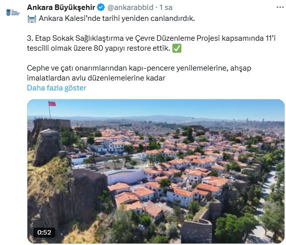 Ankara Kalesi'nde tarih yeniden canlandı: Geçmiş geleceğe taşındı!