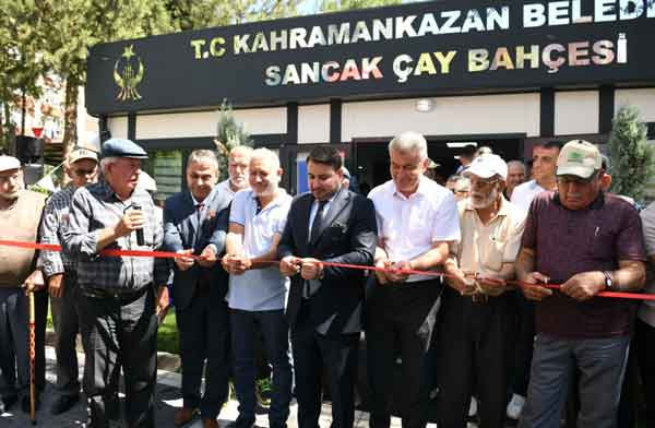 Kahramankazan Belediyesi, Sancak Çay Bahçesi'ni hizmete açtı! - Resim : 2