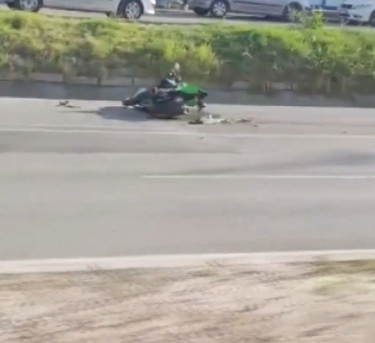 Pursaklar'daki motosiklet kazasında 1 kişi hayatını kaybetti