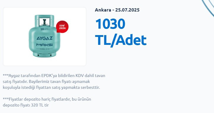 Ankara'da tüp fiyatlarına enflasyon zammı: Büyük mutfak tüpü artık 4 haneli! - Resim : 3