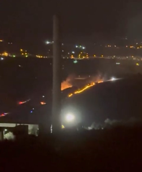 Başkentte Eymir Gölü yakınlarında yangın çıktı
