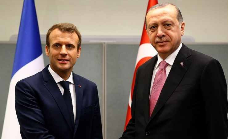 Cumhurbaşkanı Erdoğan ile Macron arasında telefon diplomasisi