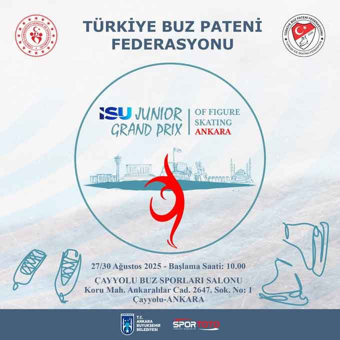 Buzun üzerinde nefes kesecek rekabet: ISU Junior Grand Prix Ankara’da!