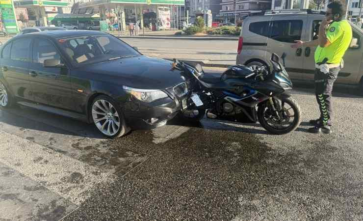 Sincan'da ardı ardına aynı yerde iki trafik kazası oldu