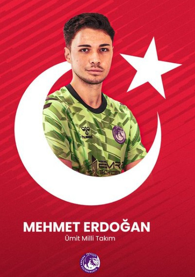 Keçiörengücü'nden Mehmet Erdoğan Ümit Milli Takıma davet edildi