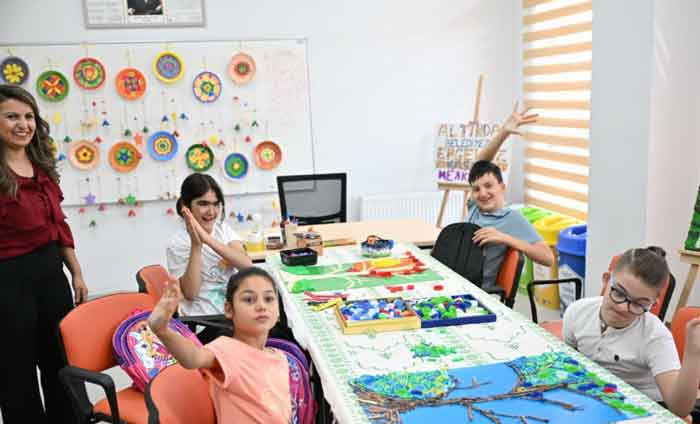 Altındağ Belediyesi'nin Engelsiz Yaşam Merkezi'nde yaz dönemi sona erdi - Resim : 3