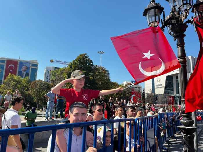 30 Ağustos Zafer Bayramı dolayısıyla başkentte geçit töreni düzenlendi - Resim : 2