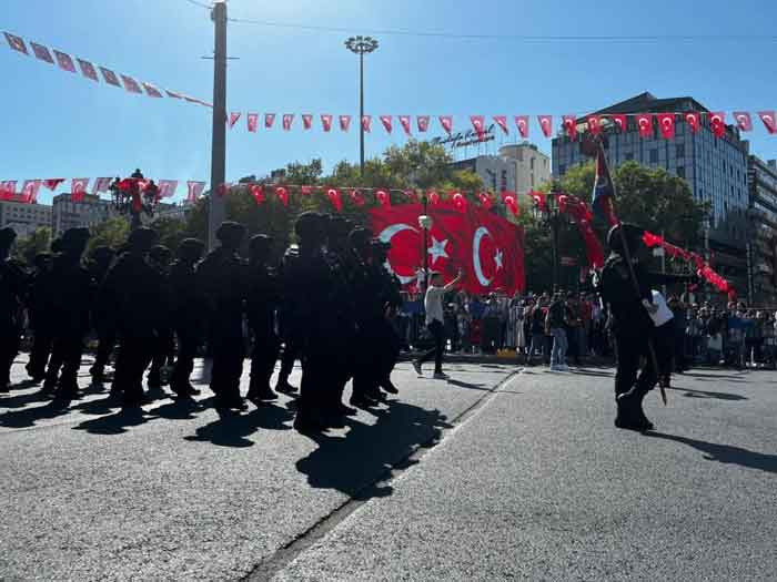 30 Ağustos Zafer Bayramı dolayısıyla başkentte geçit töreni düzenlendi
