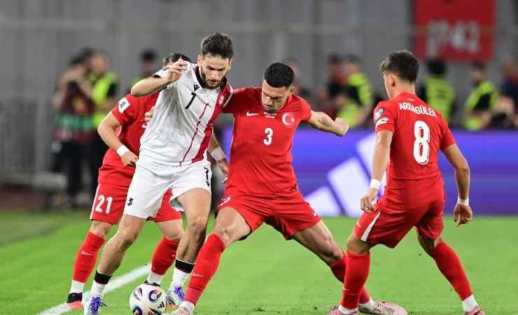Türkiye deplasmanda Gürcistan'ı 3-2 ile geçti