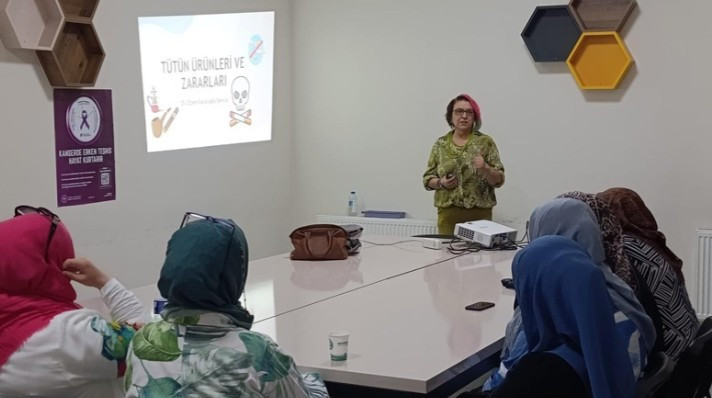 Pursaklar Belediyesi'nden 'Tütün Kullanımı ve Zararları' konulu seminer!
