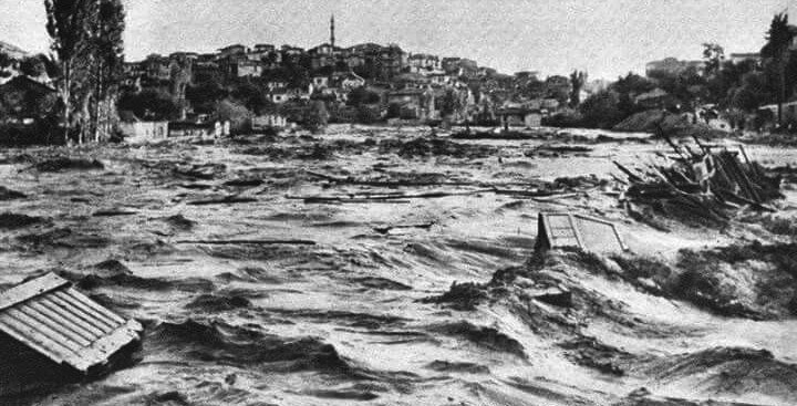 Üzerinden 68 yıl geçti! Ankara'nın tarihi sel felaketi!