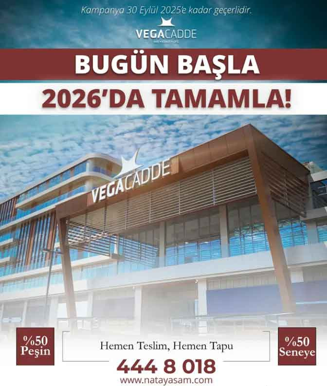 Nata Holding projelerinde yeni kampanya: Yarısı peşin yarısı 2026'da! - Resim : 2