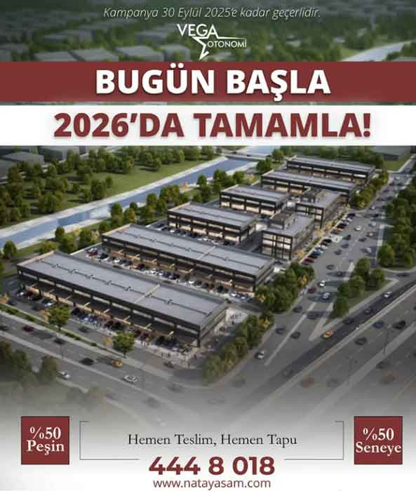 Nata Holding projelerinde yeni kampanya: Yarısı peşin yarısı 2026'da! - Resim : 3