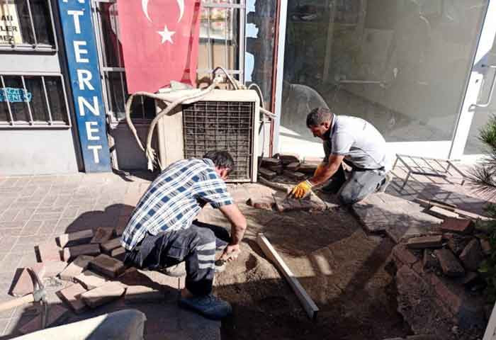 Kahramankazan Belediyesi Fen İşleri Müdürlüğü ekiplerinden yoğun mesai - Resim : 2