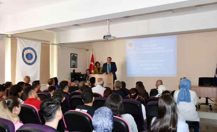 Ankara Üniversitesi Nallıhan Meslek Yüksekokulu'nda uyum programı yapıldı