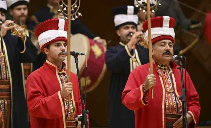 Ankara Kültür Yolu Festivali'nde Mehteran Birliği Konseri verildi