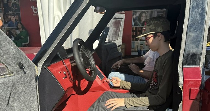 Öğrencilerin geliştirdiği elektrikli araç Lyra, TEKNOFEST'te görücüye çıktı!