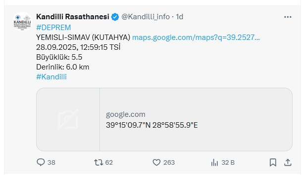 Son dakika: Kütahya'da 5.5 şiddetinde deprem meydana geldi! - Resim : 2