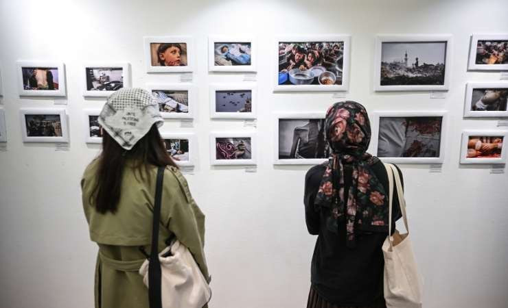 ODTÜ öğrencilerinden Filistin konulu sergi! Homeland: Sessizlik ve Yaşam Arasında