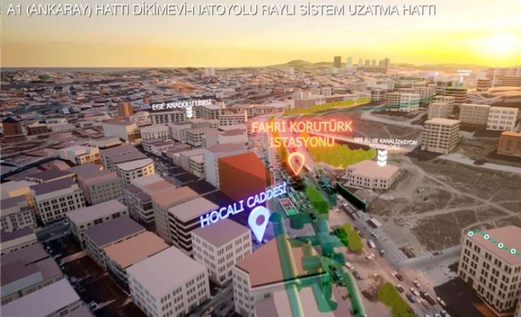 Ankara'da metro yapımı için bazı yollar araç trafiğine kapatılacak