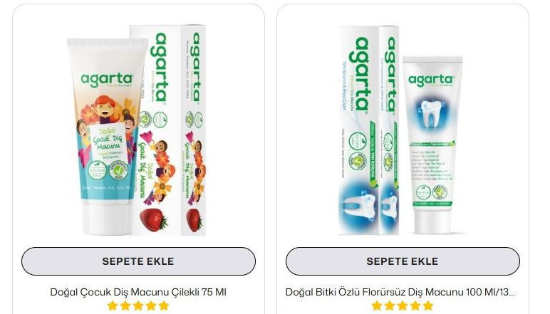 Agarta Kozmetik'ten Florürsüz doğal diş macunu: Formaldehit ve Pareben yok, faydası çok!