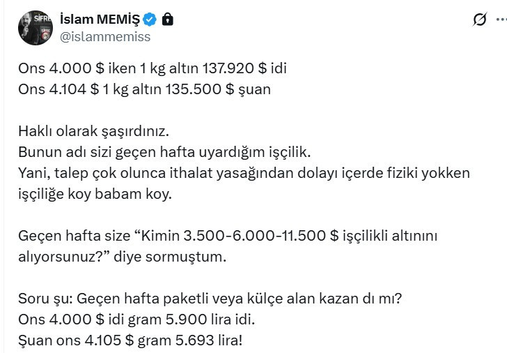 Altın yatırımcısına uyarı! Fiyat karmaşası, zararınız büyük olabilir!