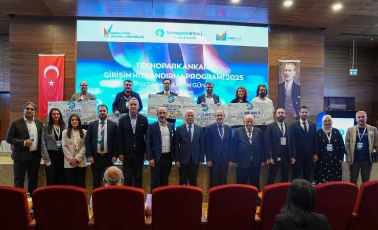 Teknopark Ankara'da 5 girişimci ödüllendirildi